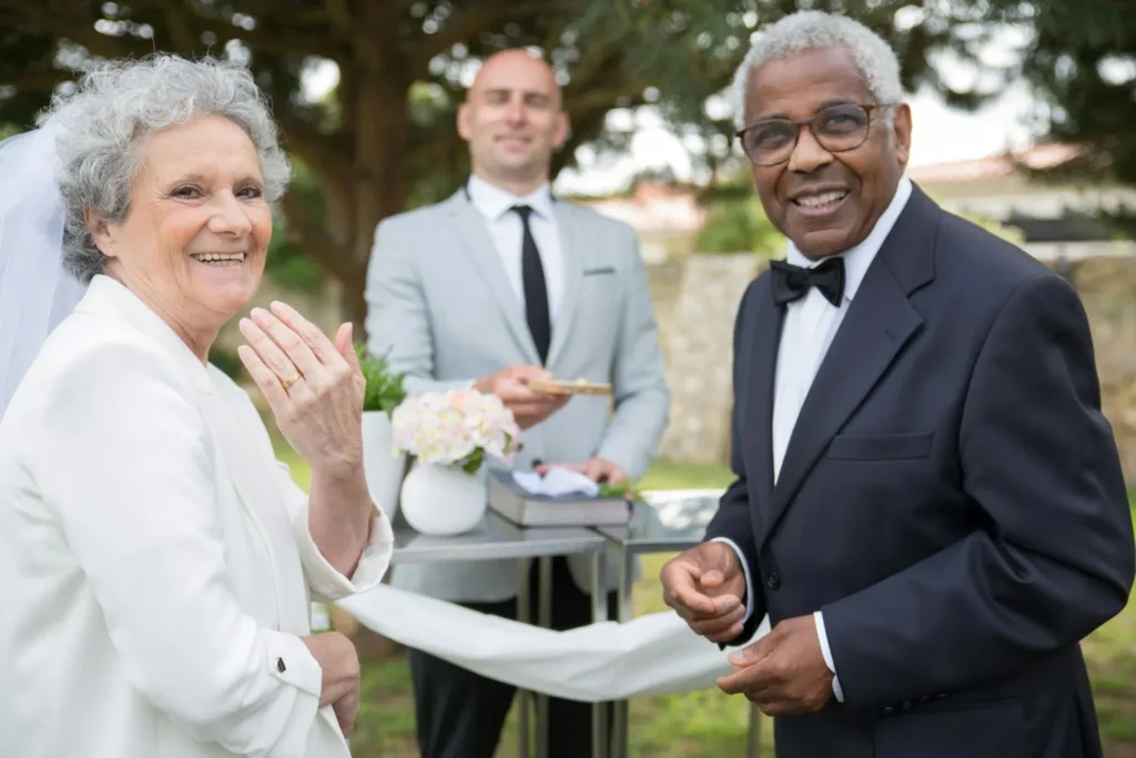 40 ans de mariage : un couple mixte renouvelle ses vœux